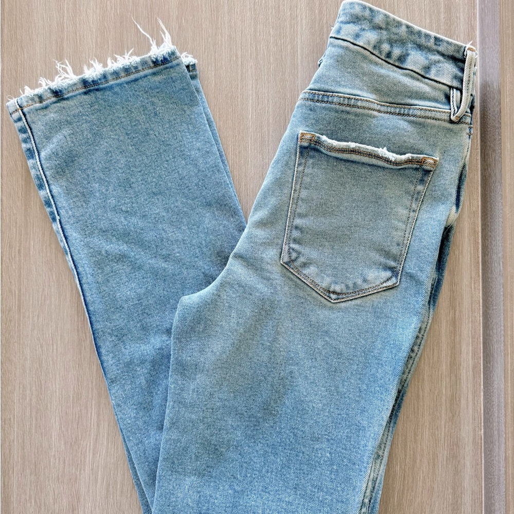 Good American Good Curve straight jean